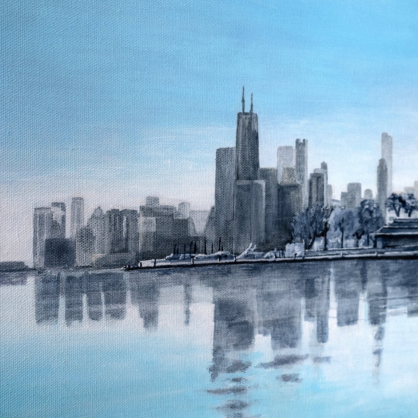 Hazy Skyline, Large