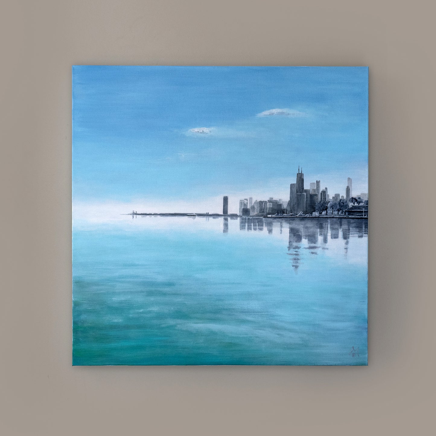 Hazy Skyline, Large