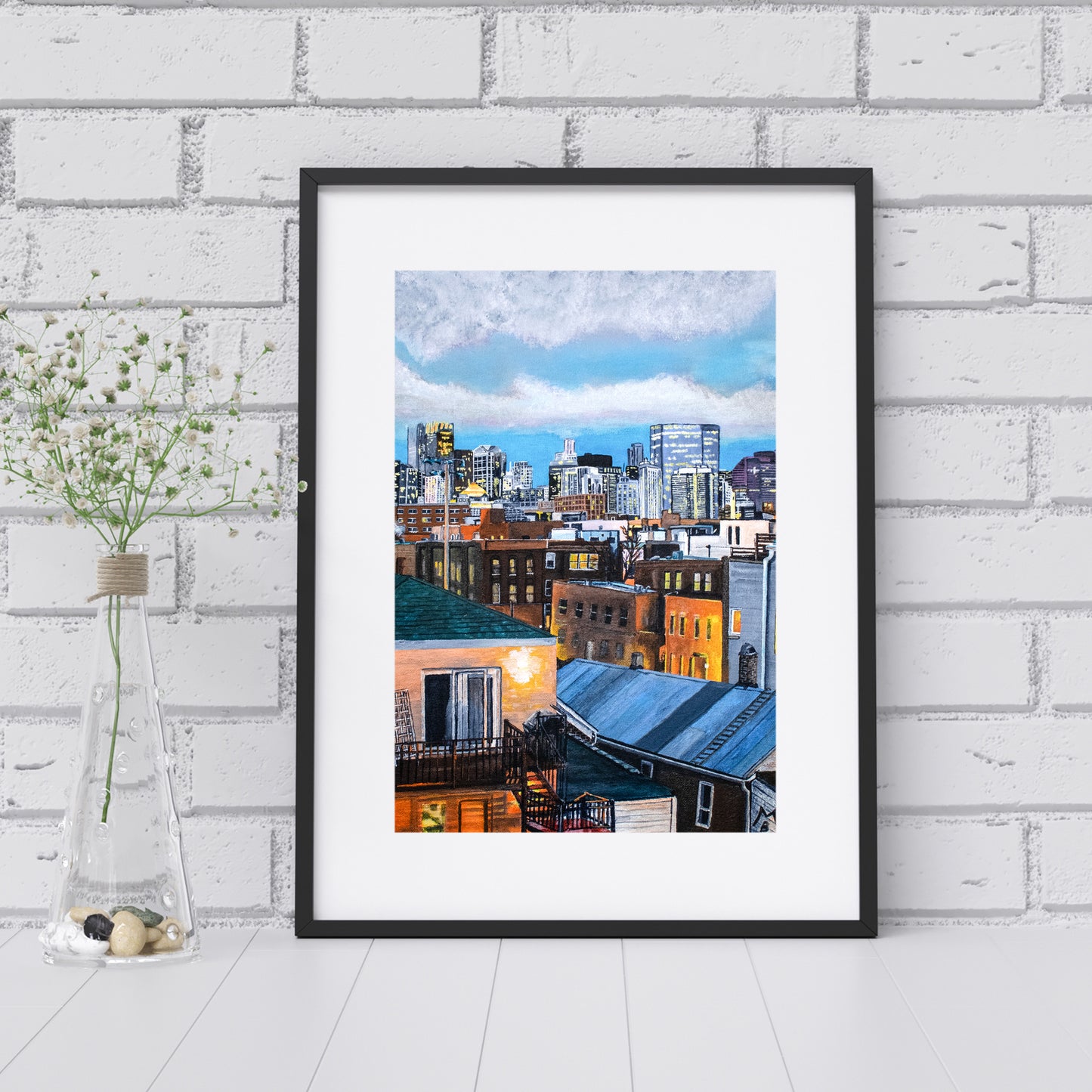 Chicago Neighborhoods 01 Giclée Print