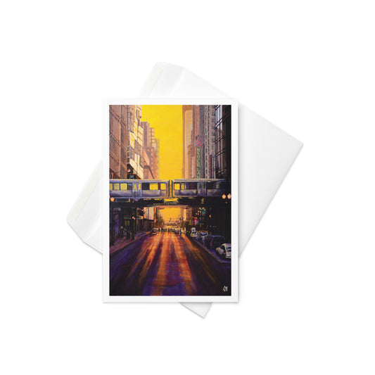 Chicagohenge Greeting Card