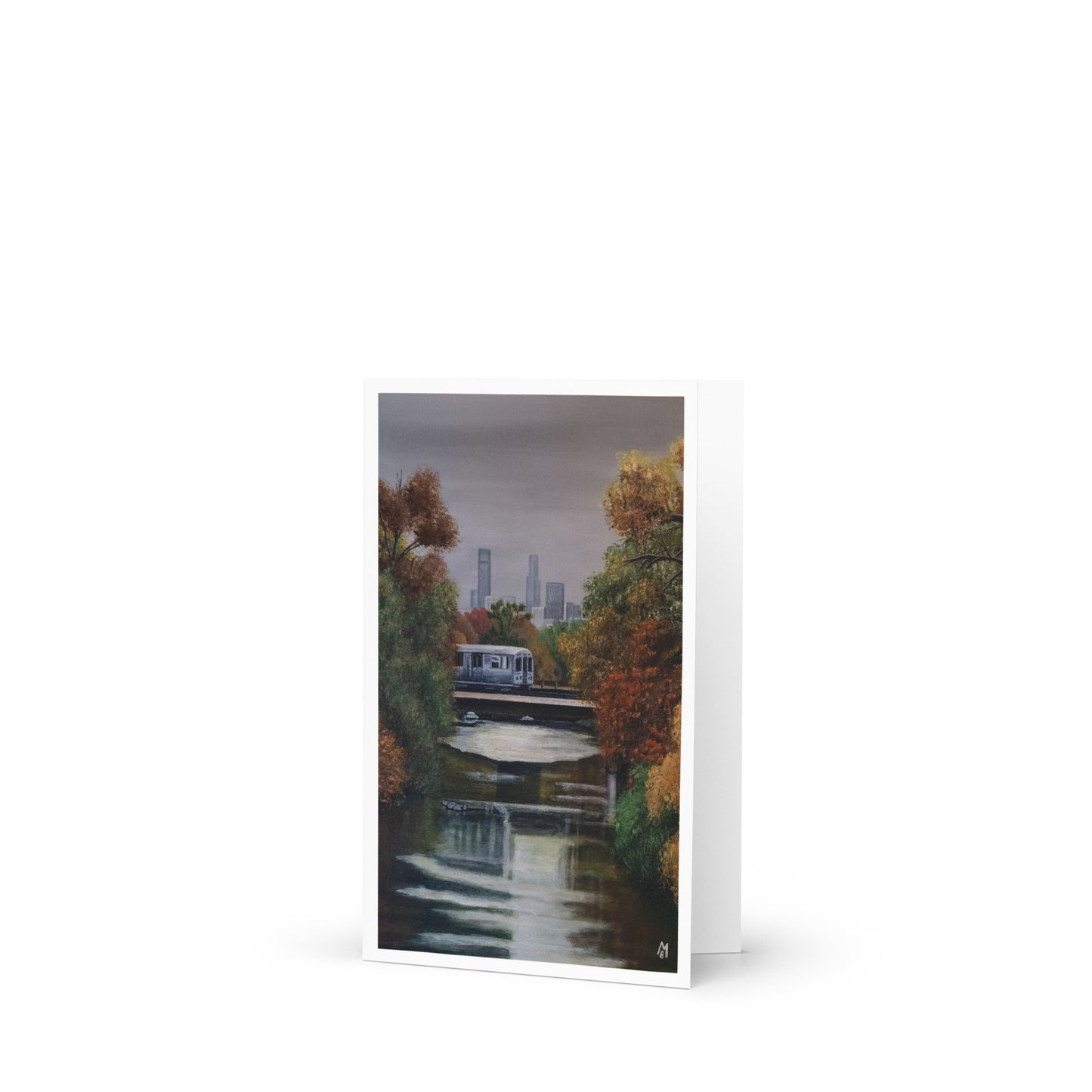 Over the River Greeting Card