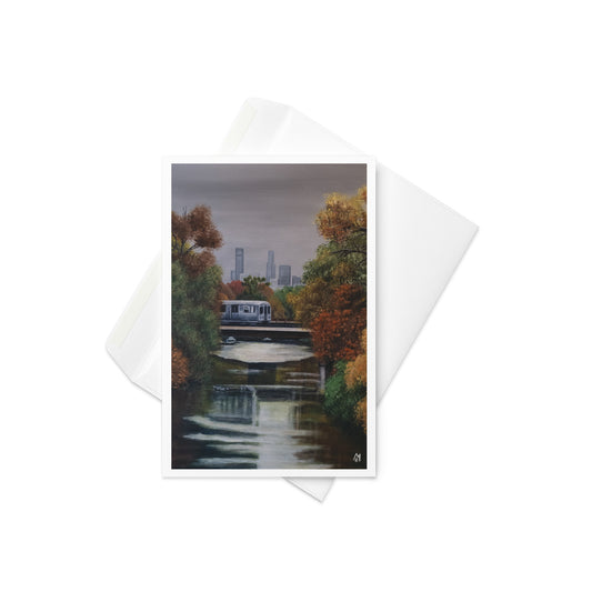 Over the River Greeting Card
