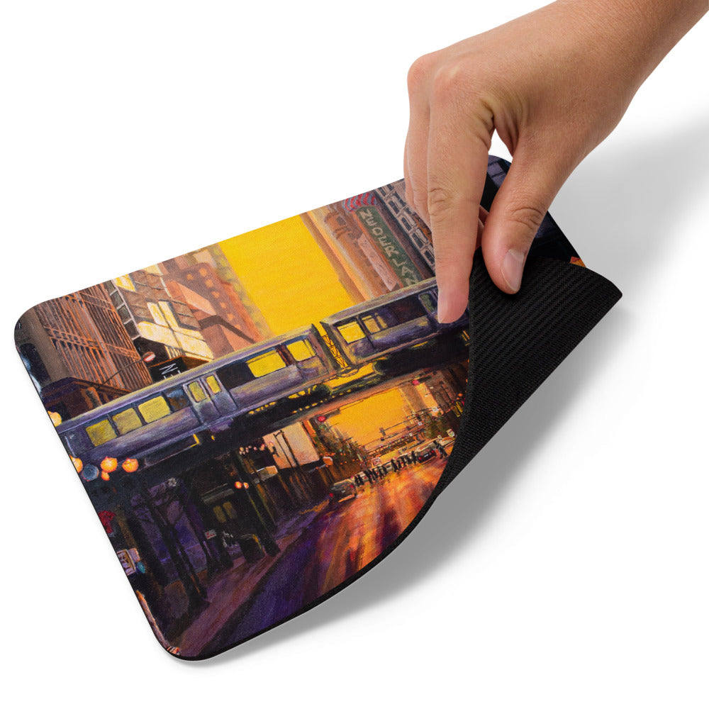 Chicagohenge Mouse pad