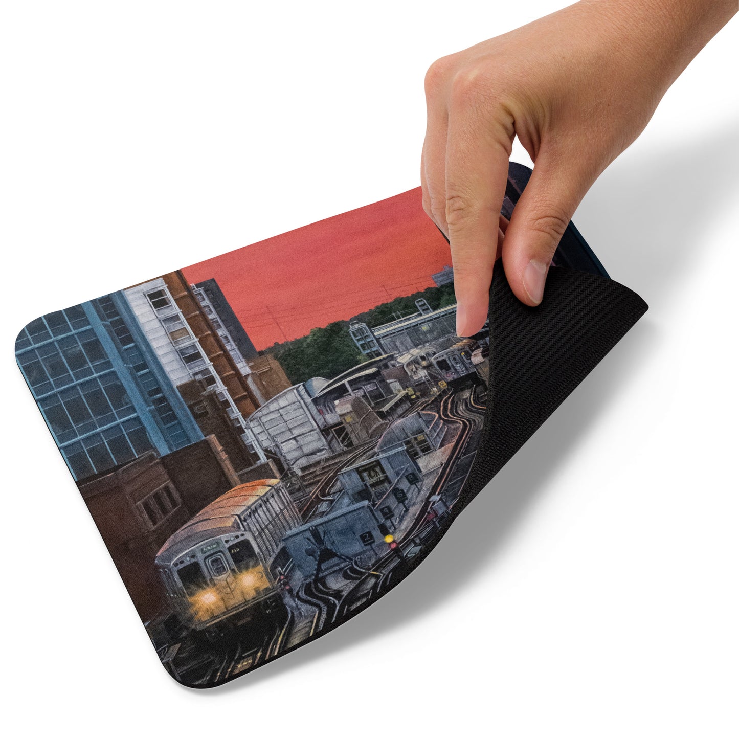 Rush Hour Commute Mouse pad