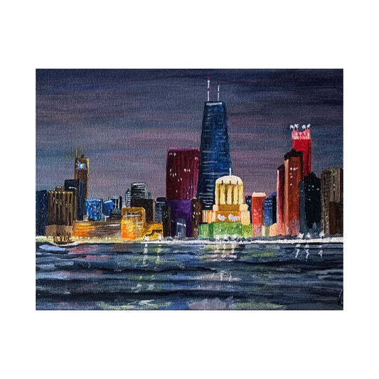 Bright Skyline Giclée Print