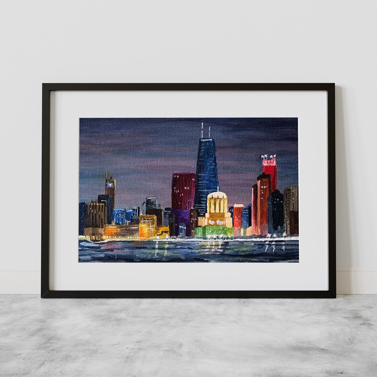 Bright Skyline Giclée Print
