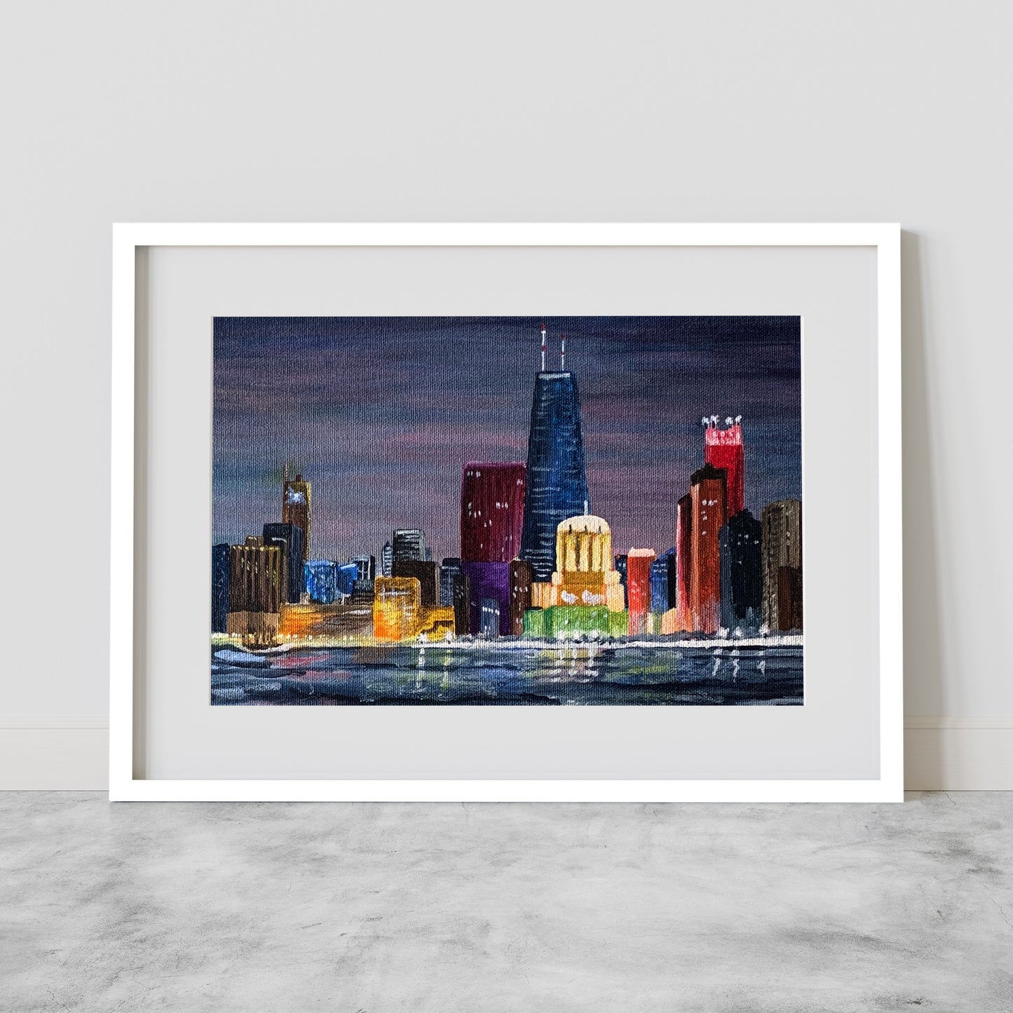 Bright Skyline Giclée Print