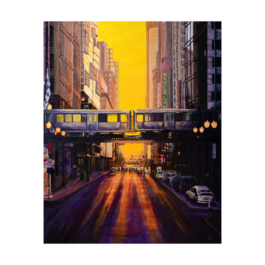 Chicagohenge Giclée Print