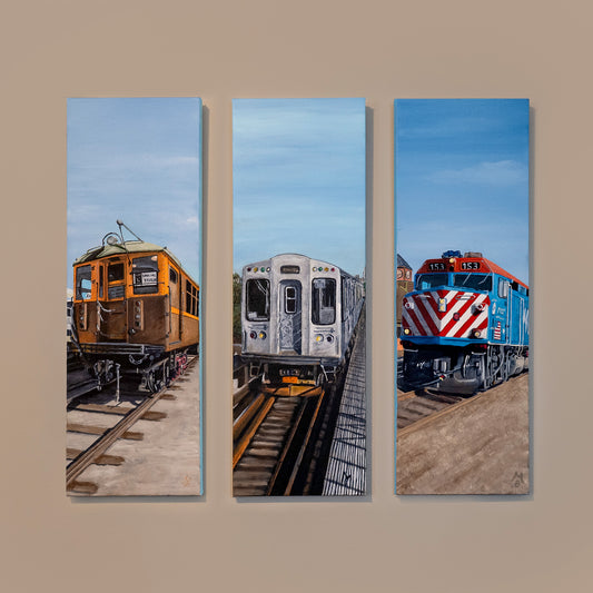 Chicago Transit Original Art