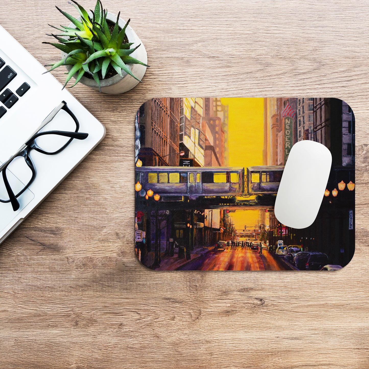Chicagohenge Mouse pad