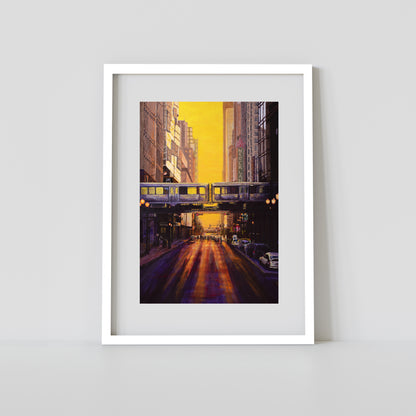 Chicagohenge Giclée Print