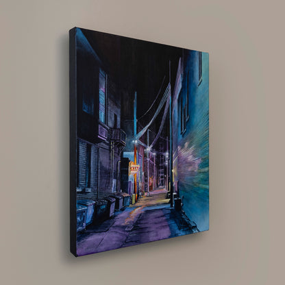 Chicago Alley: Purple Original Art