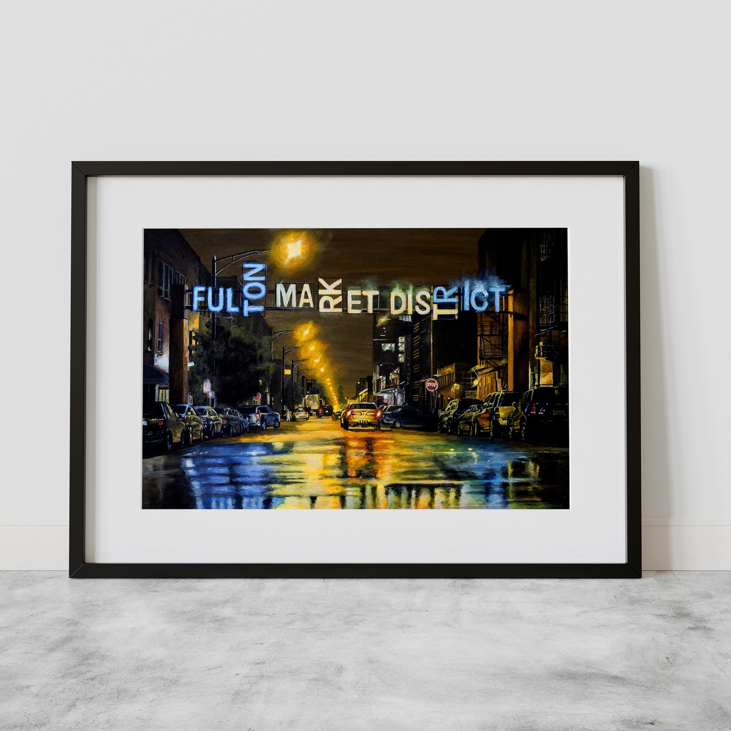 Fulton Market Giclée Print
