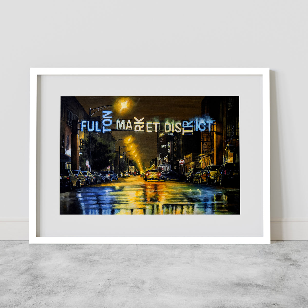 Fulton Market Giclée Print