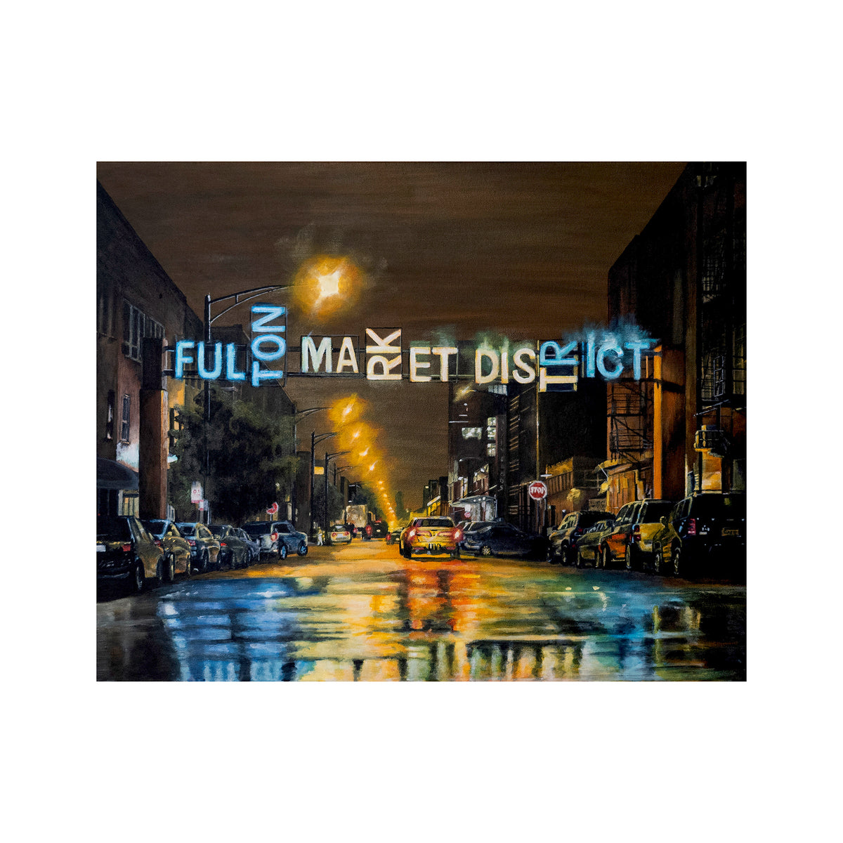 Fulton Market Giclée Print