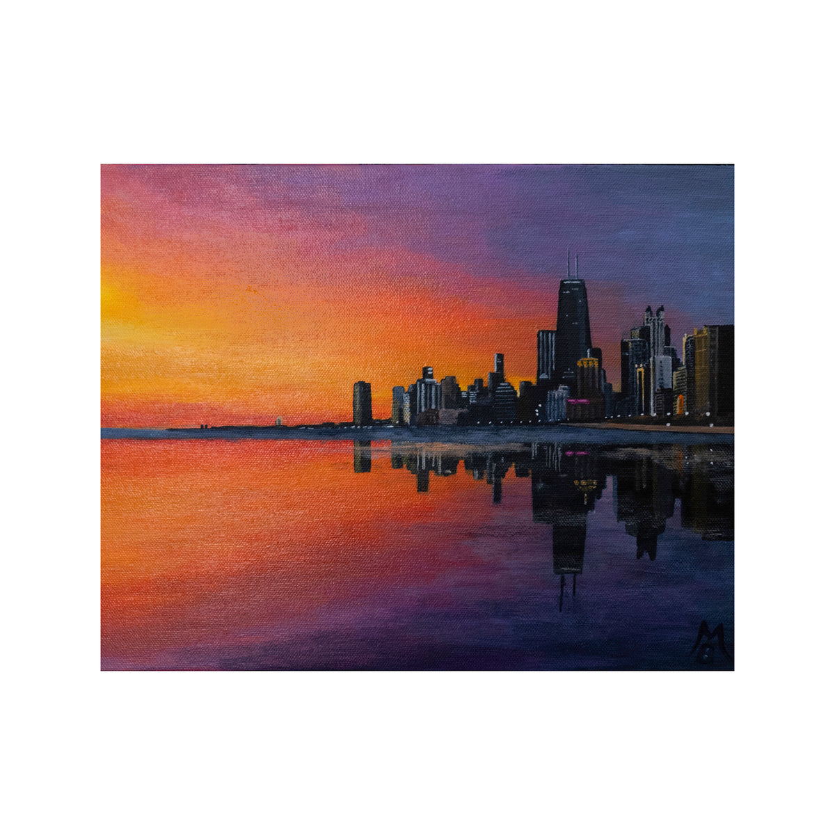 Lakefront Sunrise Giclée Print