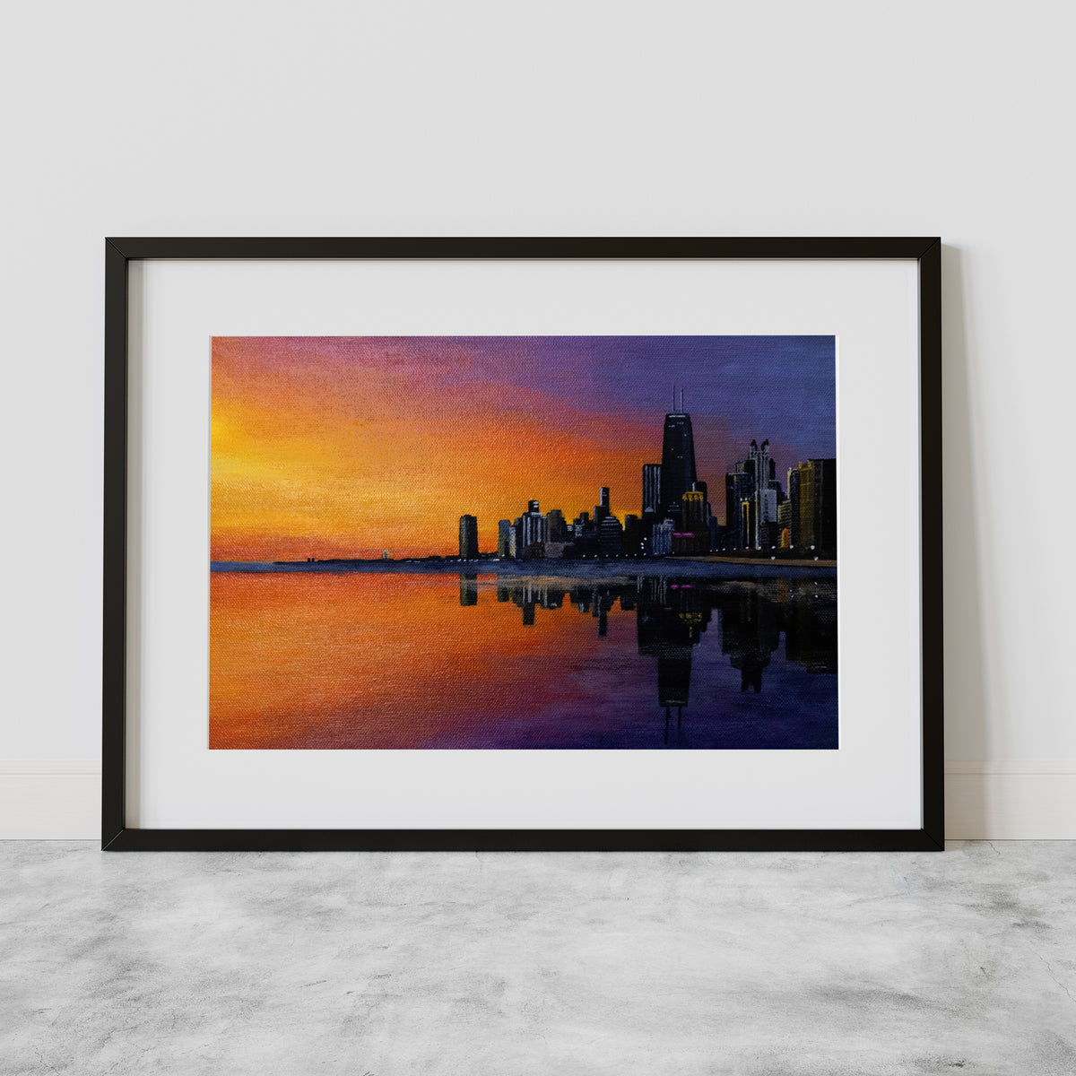 Lakefront Sunrise Giclée Print