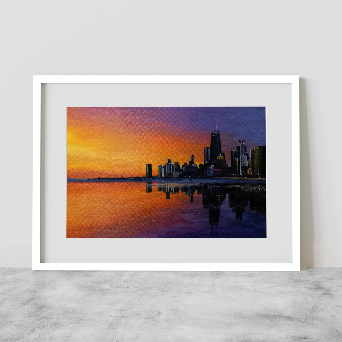 Lakefront Sunrise Giclée Print