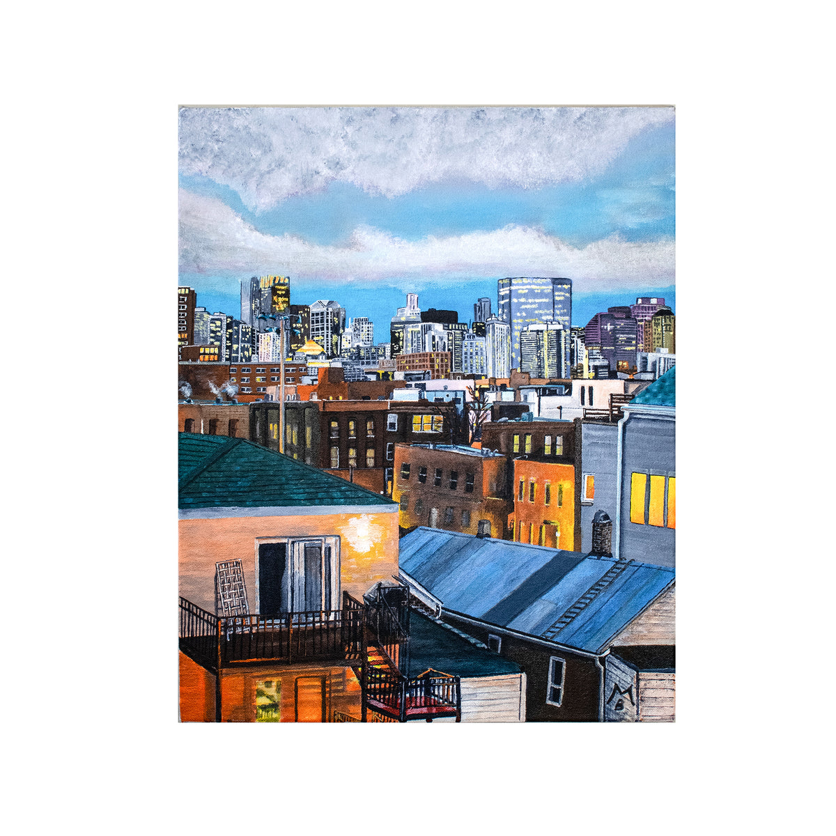 Chicago Neighborhoods 01 Giclée Print