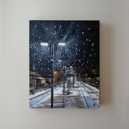 Rockwell Snow Original Art