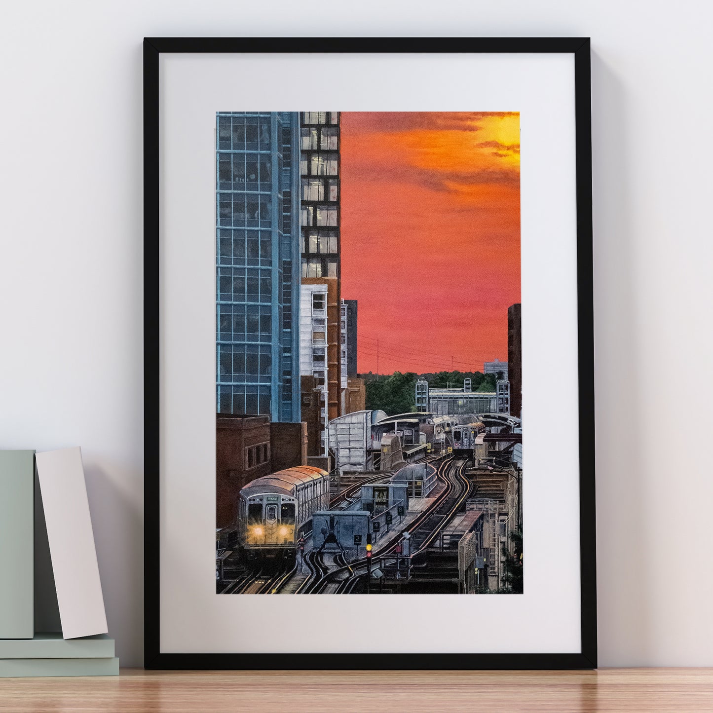 Rush Hour Commute Giclée Print