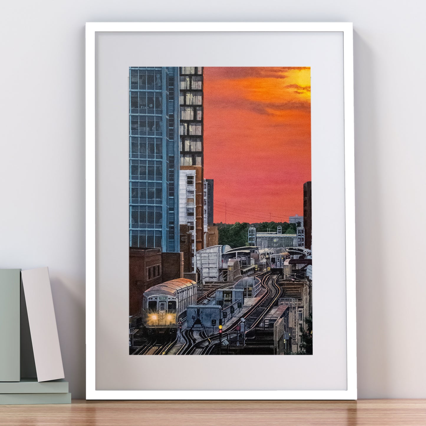 Rush Hour Commute Giclée Print