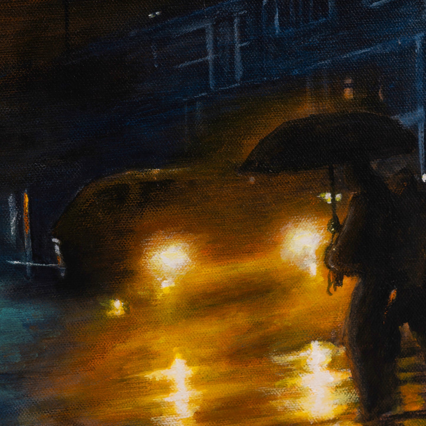 Stormy Night Original Art