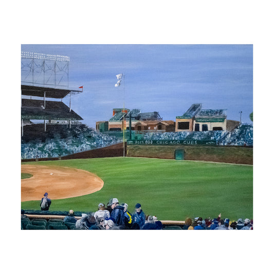 Spring Day at Wrigley Giclée Print