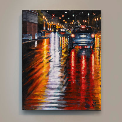 Bright Lights Original Art