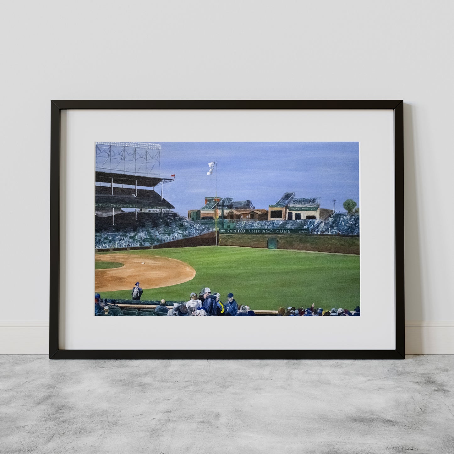 Spring Day at Wrigley Giclée Print