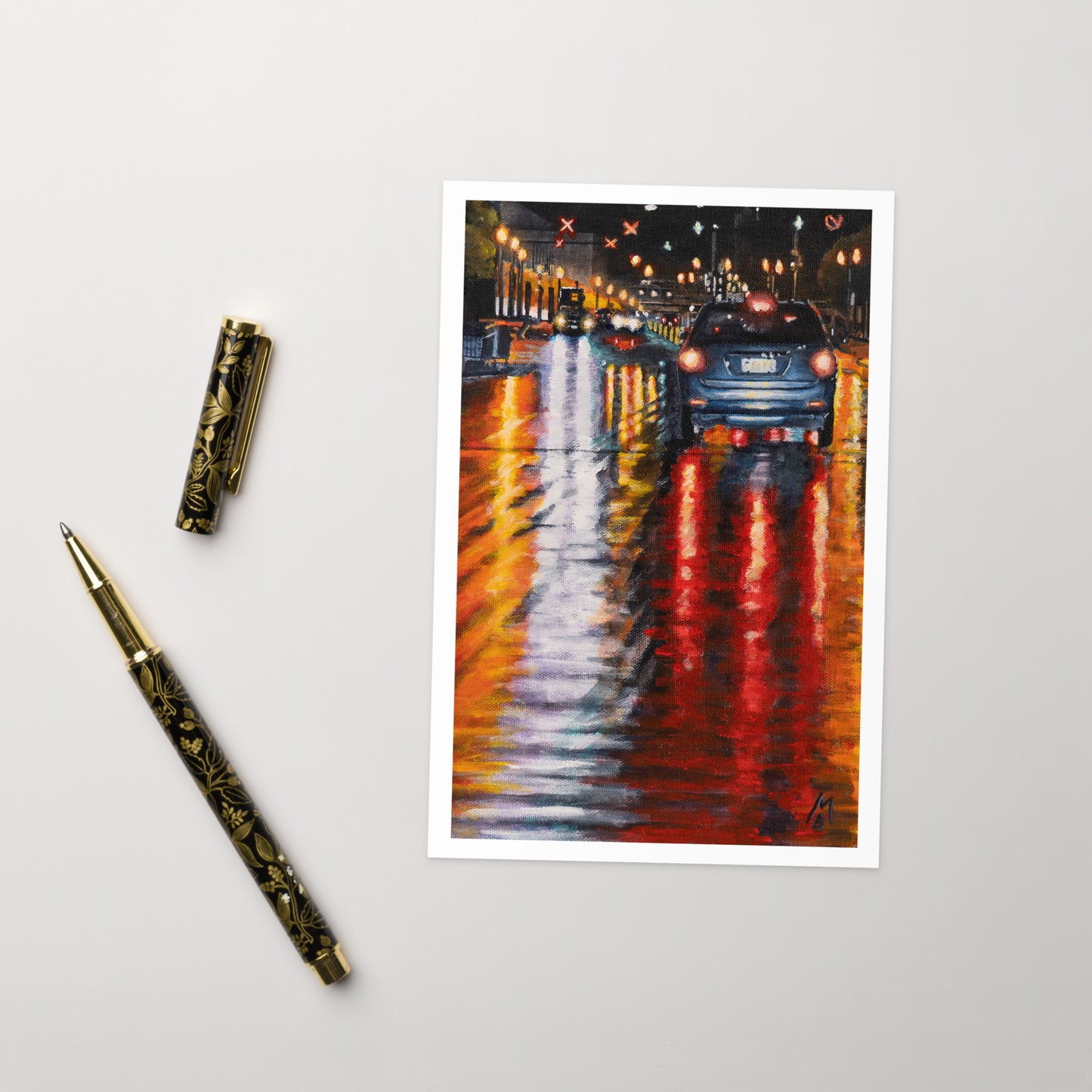 Bright Lights Greeting Card