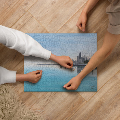 Lakeshore Sunset Jigsaw puzzle