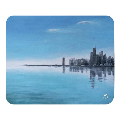 Hazy Skyline Mouse pad