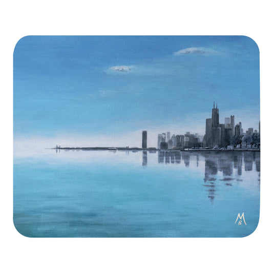 Hazy Skyline Mouse pad