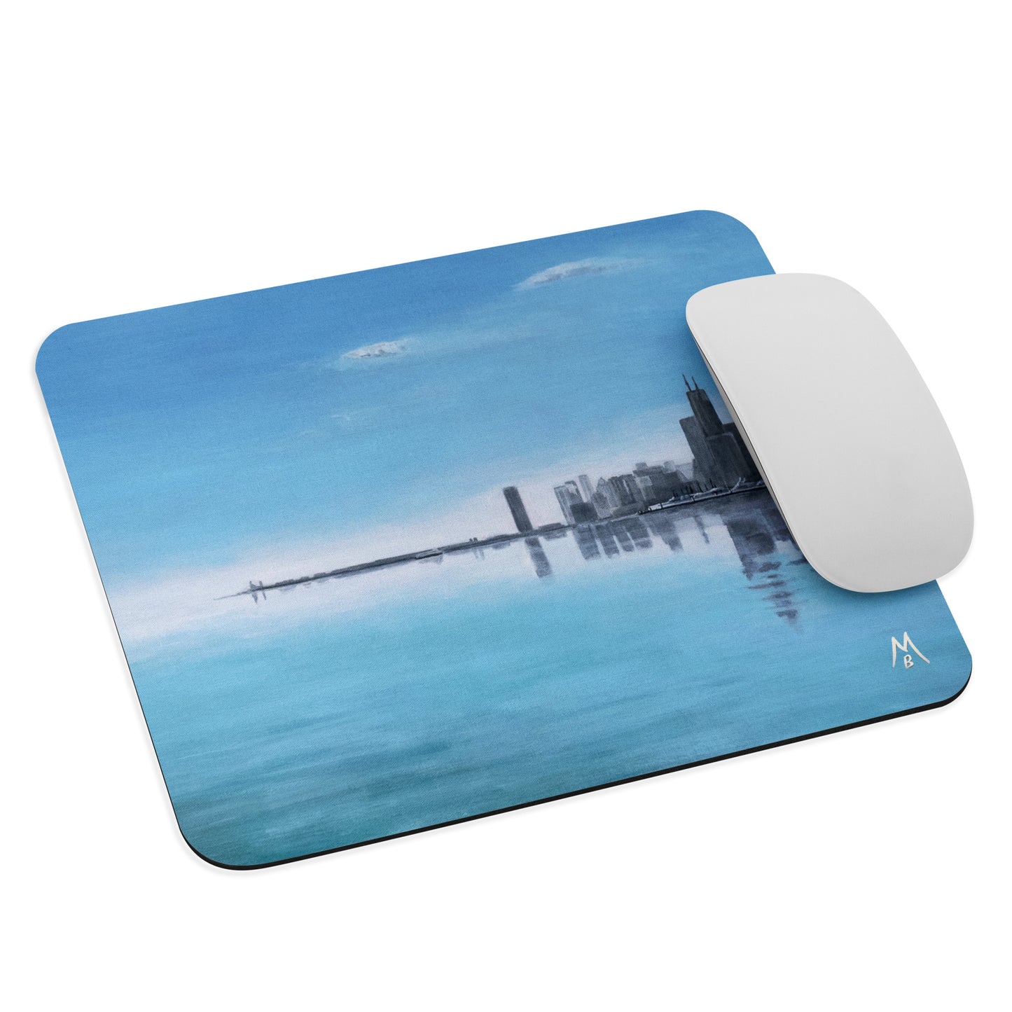 Hazy Skyline Mouse pad