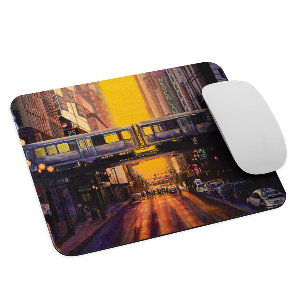 Chicagohenge Mouse pad