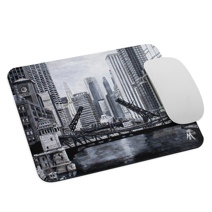 Downtown Bridges Mouse pad