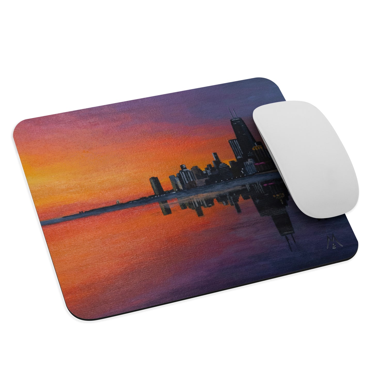 Lakefront Sunrise Mouse pad