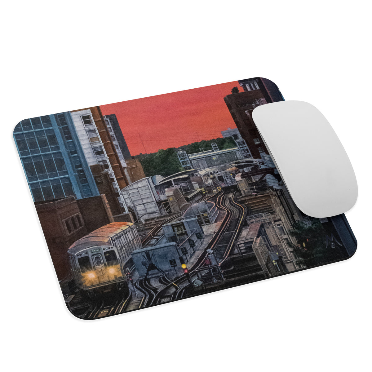 Rush Hour Commute Mouse pad