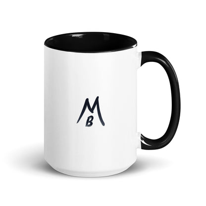 Foggy Downtown Train Ceramic Mug