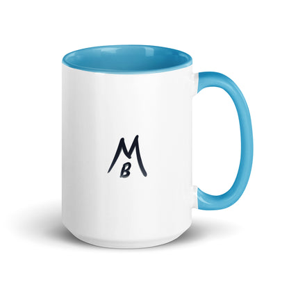 Foggy Downtown Train Ceramic Mug